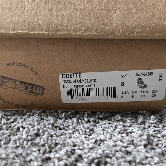 Bed Stu Odette Platform Wedge Sandal NEW size 8 - Picture 9 of 10